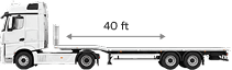 Trailer Flatbed 40 ft